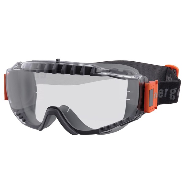 Ergodyne Skullerz Modi Protective OTG Safety Goggle, Indirect Venting, Anti