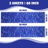 Nuanchu 12 x 80 Inch Vinyl Pool Liner Patch Self-Adhesive