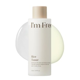 I'm From Rice Toner, Korea Glow Tónico de arroz lechoso, niacinamida, vidrio y rocío, hidratación, calmante, todo tipo de piel, cuidado coreano de la piel 5.07fl.oz