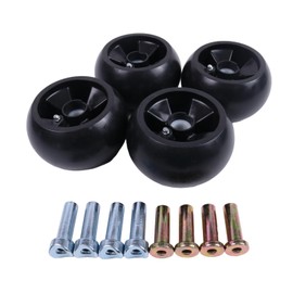 JZGRDN 4PCS Deck Gauge Wheel Kit 210-300 AM125172 AM124706 Compatible with JD 240 245 260 265 285 320 325 335 345 355D Lawn and Garden Tractors