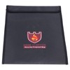 Fireproof Waterproof Bag Multi Function Money Document Jewelry Valuables Pouch