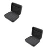 Baluue 2pcs Eva Hard Shell Essential Oil Travel Case Slots