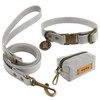 Wisedog Dog Collar and Lead Set Combo: Adjustable Durable Pet