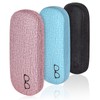 RayLove 3-Pack Hard Shell Eyeglasses Case Large Reading Glasses Hard
