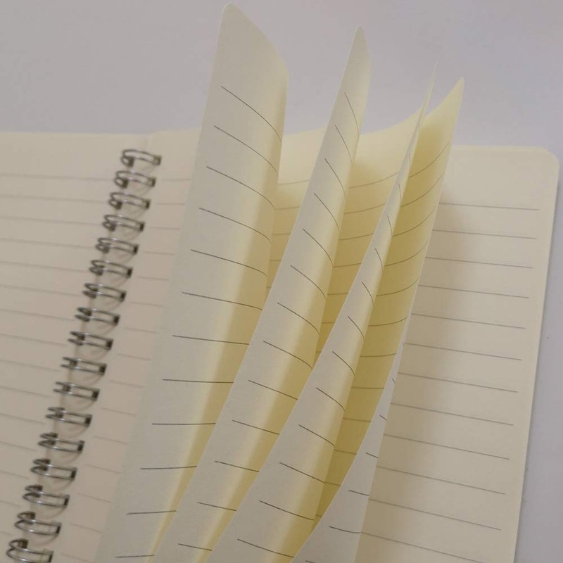 YUREE Spiral Notebook/Spiral Journal, Hardcover Spiral Lined Notebook, 140 Pages