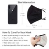 Weddingstar Washable Cloth Face Mask Reusable and Adjustable Protective Fabric