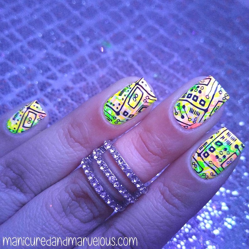 Winstonia Nail Art Stamping Plates 20 Pcs Bundle Set Manicure