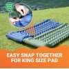 KING CAMP Outdoor Camping Sleeping Pad Inflatable Ultralight Mattress with