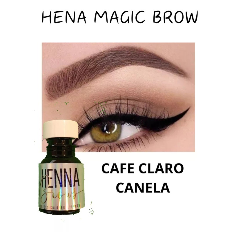 HENNA MAGIC BROW Kit Hena Ceja Hd Semipermanente Rinde +