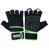 SKSZ LEATHER GYM GLOVES (F-Green, L)