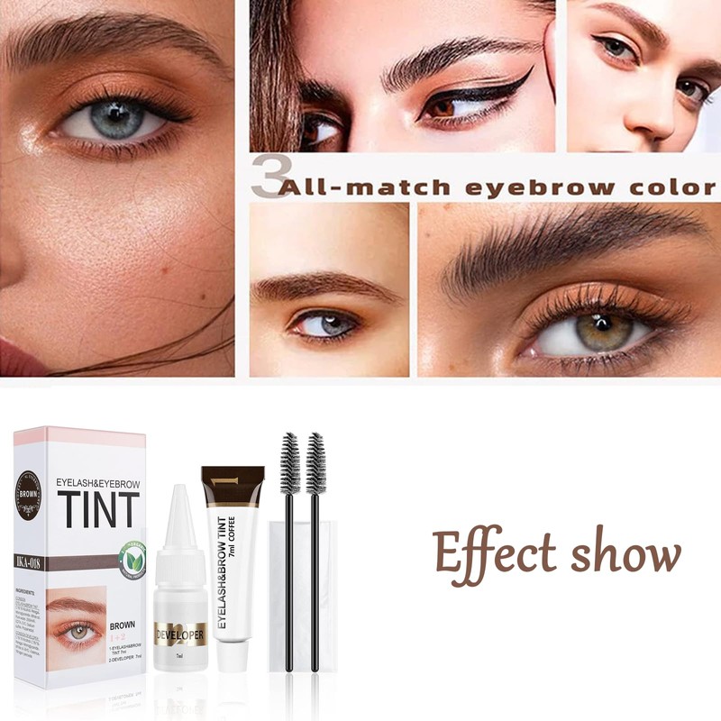 Eyelash Tint Black - Lash Tint and Eyebrow Dye -