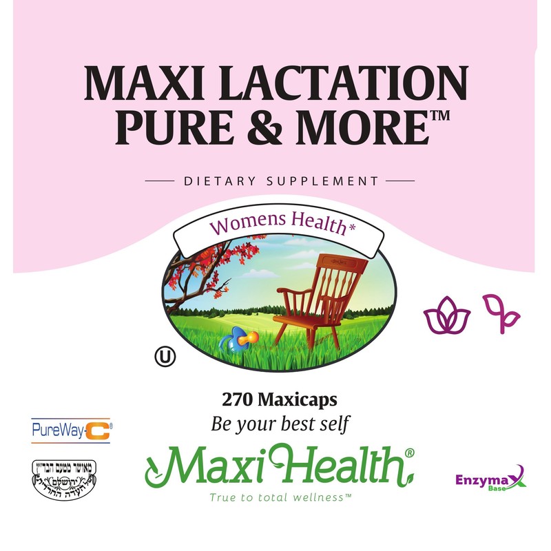 Maxi Health Lactation Pure & More - Mom's Favorite -