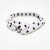 YANGW Elastic cross headband chiffon silk headband headband for women