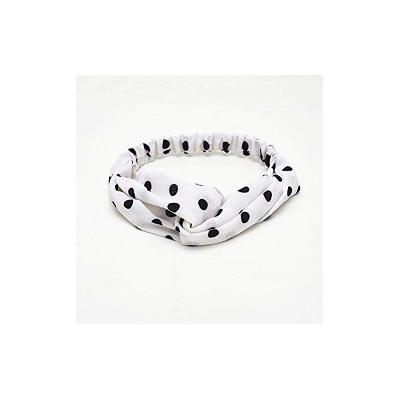 YANGW Elastic cross headband chiffon silk headband headband for women