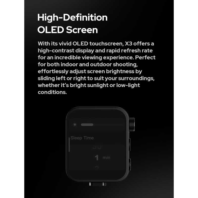 Godox X3C X3 C X3-C 𝗧𝗼𝘂𝗰𝗵𝘀𝗰𝗿𝗲𝗲𝗻 TTL Wireless Flash Trigger