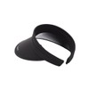 LeCAF Women's Basic Sun Cap All Black LE4C109ABK