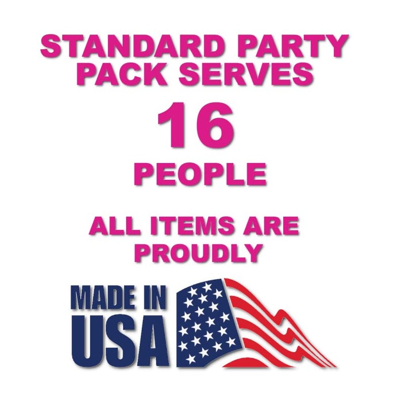 Lobyn Birthday Party Plates and Napkins Vibrant Rainbow Ribbons Design