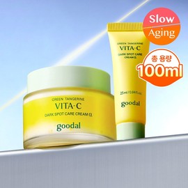 Renewal Goodal Green Tangerine Vita C Care Cream Alpha 75ml Special +25ml 4075901 / 리뉴얼 구달 청귤 비타C 케어 크림 알파 75ml 기획 +25ml 4075901