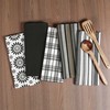 Assorted Kitchen Towels Large 16x26 inches 100% Cotton Set of