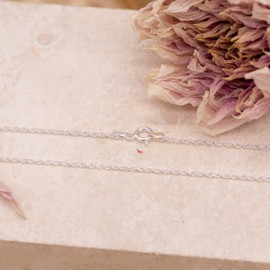 Tuscany Silver Prince of Wales Chain Necklace of 61 cm/24-inch