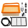 Hoypeyfiy 7PCS Air Filter Spark Plug Hose Primer Bulb Kit