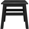 eHemco Solid Hardwood Step Stool for Adults and Kids, 12.25