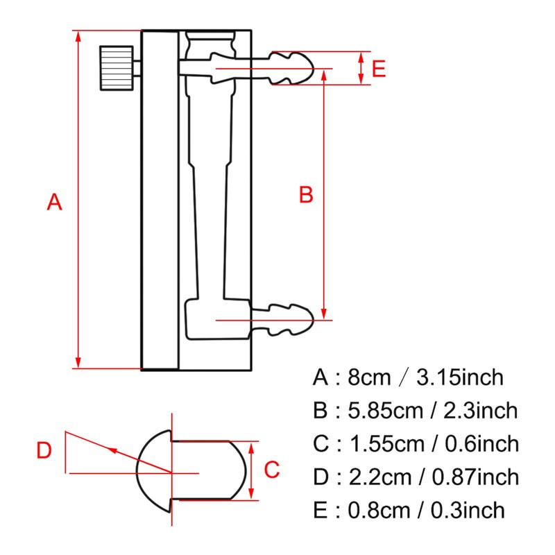 LZQ-2 Flowmeter 0-3LPM Flow Meter with Control Valve for Oxygen/Air/Gas