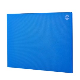 CURTA Cutting Boards for Kitchen, 24" x 18" x 0.5" Blue Color Coded Plastic Commercial Chopping Board Anti Slip Surface Dishwasher Safe
