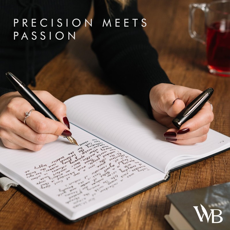 Wordsworth and Black Replacement Nib (Majesti Gold Trim Fountain Pen)