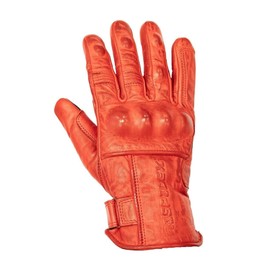 ASPIDEX Motorcycle Leather Gloves Summer Vintage Style Cafe Race (XXL)
