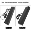 PC Soundbar, Portable USB Wired Stereo Speaker 3.5mm Input Music
