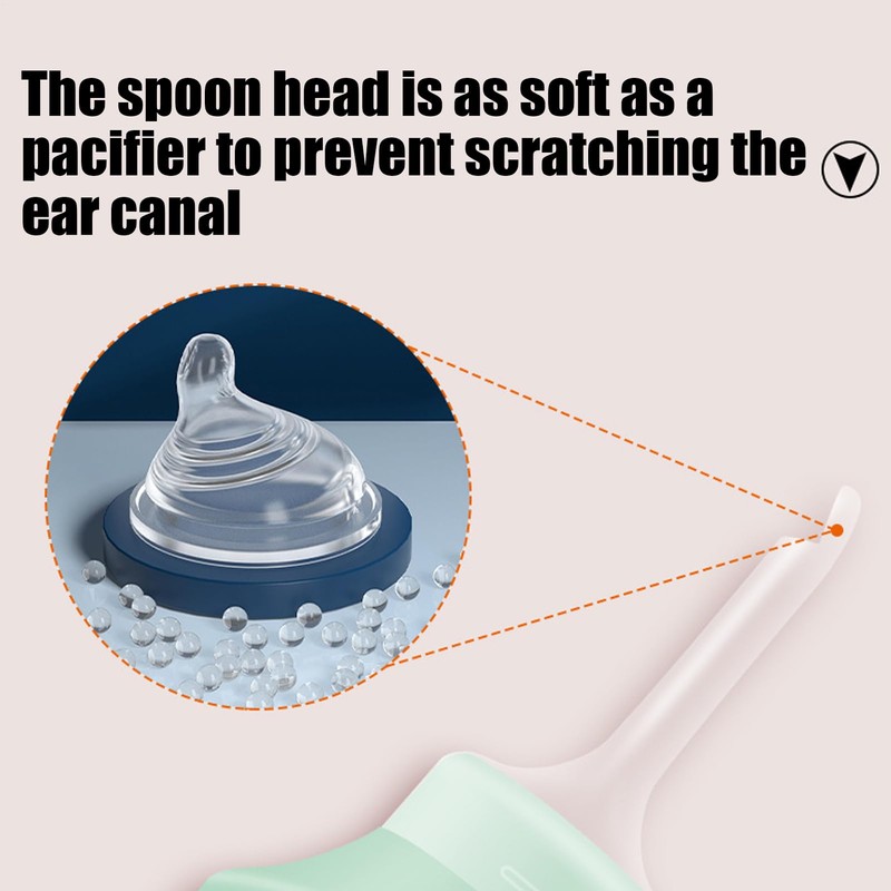 Ear Wax Removal, Electric Ear Cleaning Tool With LED Light,