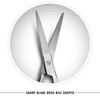 XTRM CRAFT 6 Inch Double Curved Scissors – Professional Grade,