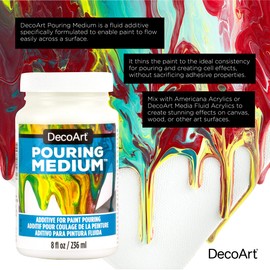 DecoArt Pouring Medium 16 Fl Oz (Pack of 1)