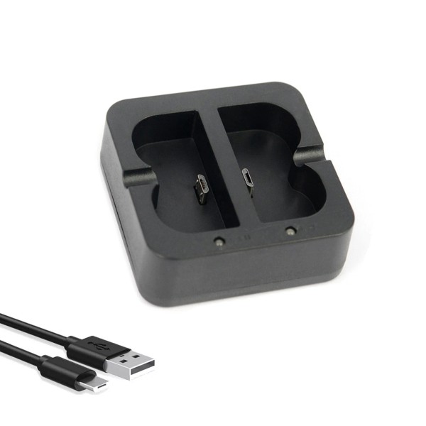 Unbranded New Dual Battery Charger USB Charging Dock For Ring