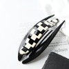 Handmade Celluloid French Design Tortoise Shell Barrettes Side-slide Opening Duck