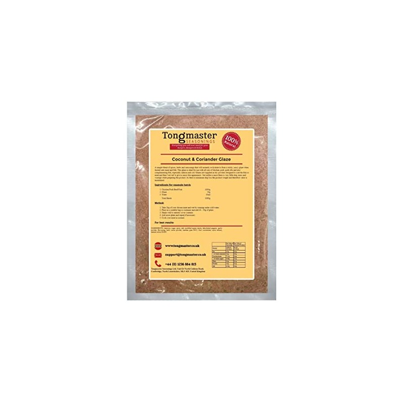 Coconut and Coriander - Meat Rub - Glaze 200g