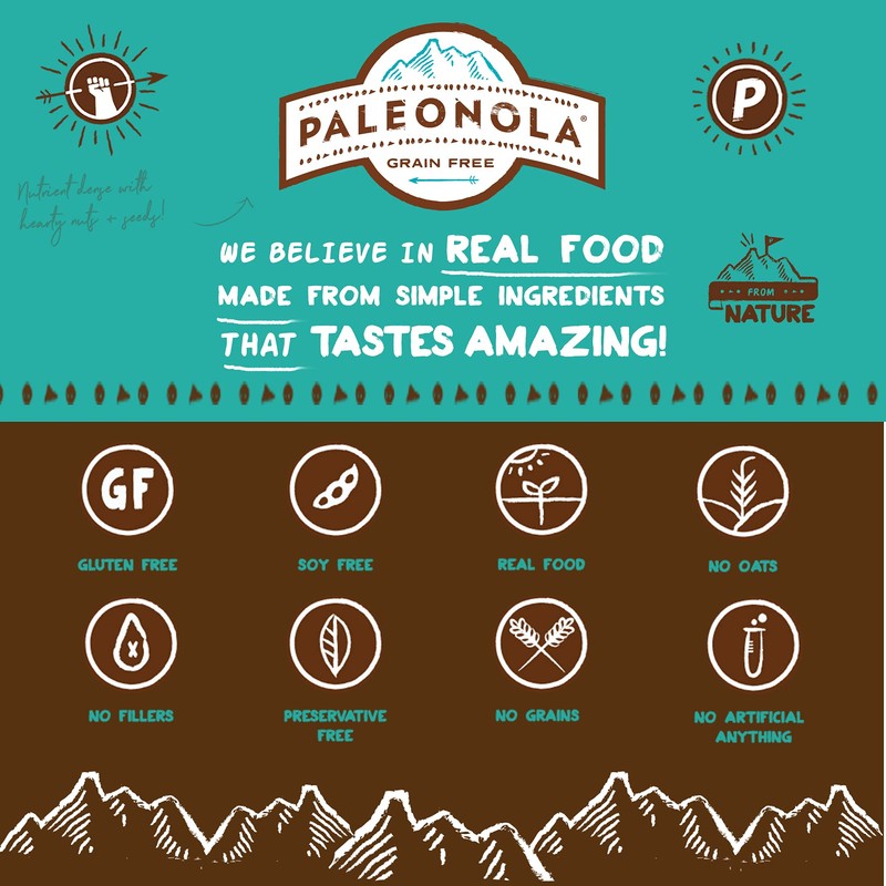 Paleonola – Grain Free Granola Original Flavor – Non-GMO, Grain,