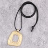Jeniiahua Vintage Pendant Necklace Women Black Gold Gothic Boho Necklace