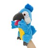 lilizzhoumax Parrot Hand Puppet Cuddly Toy Animal Kawaii Cute Role