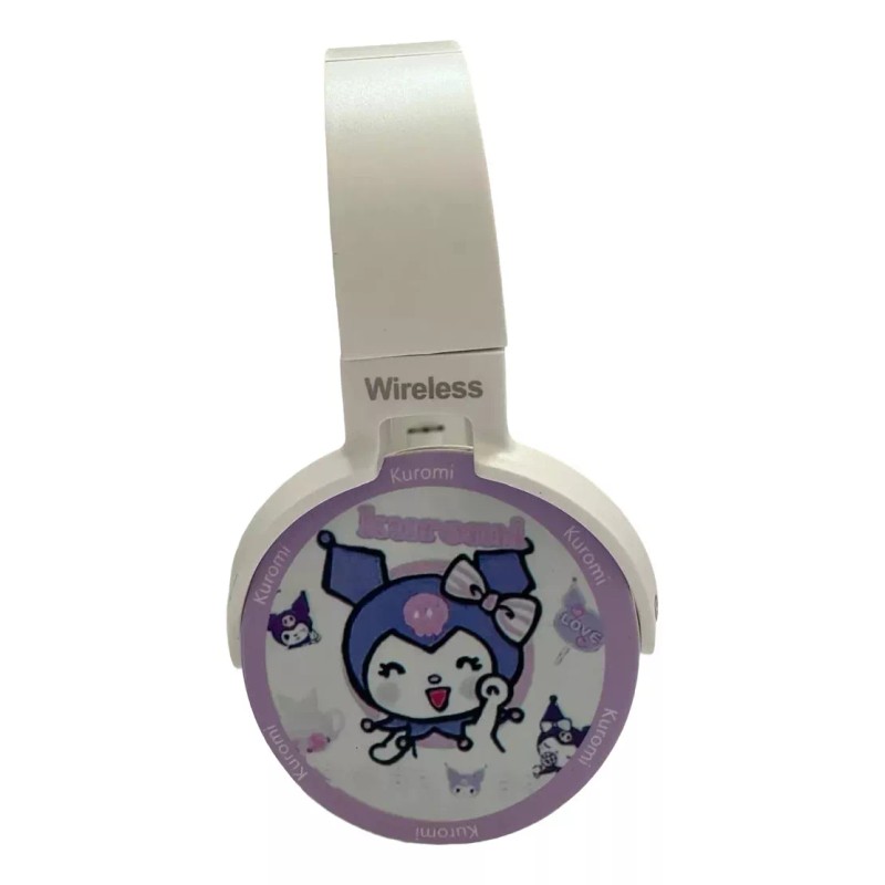 Otras Marcas Audífonos Diadema Kuromi Inalambrico Bluetooth Recargable
