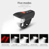 Bike Light Headlight and Taillight for Bike IPX6 Waterproof Wireless