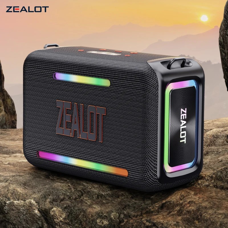 Zealot S95 120W Party Waterproof Speaker 240000mAh Battery with Standcolor: