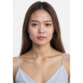 Sofia Milani - Women's Necklace 925 Silver with Zirconia Stones - Leaf Pendant, Sterling Silver, Cubic Zirconia