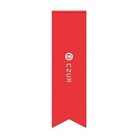 CZUR Metal Bookmarks - Unique Gift Bookmarks for Women and Men Made of Aeronautical Aluminum for Long-Lasting Use 1 Piece (Candy Apple Red)