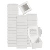 uxcell 32Pcs Soap Packaging Boxes 3.9x3.9x2.6 Inch Kraft Soap Box