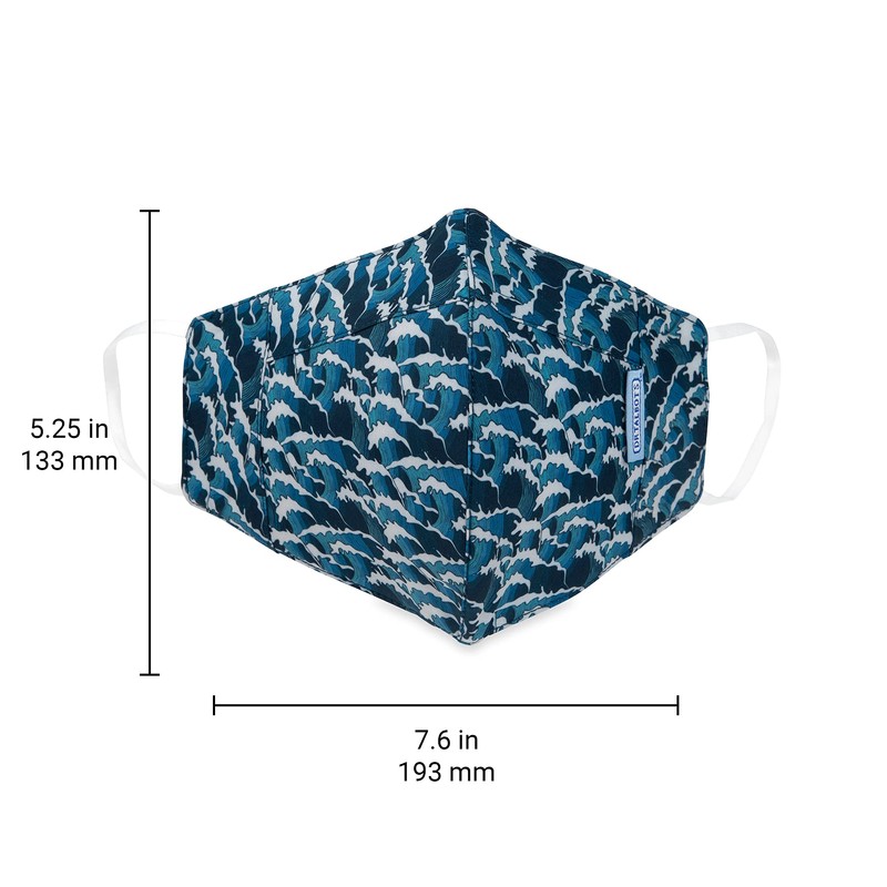 Dr. Talbot's Adult Washable Cup-Shaped Cloth Face Mask for Personal