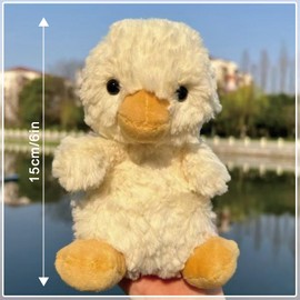 WORUIB Duck Teddy, Duck Plush Duck Toy, Yellow Duckling Plush Toy, Duck Plush, Stuffed Animal Soft Toys Sofa Devcoration, Suitable for Kids Child Birthday, Excellent Gift