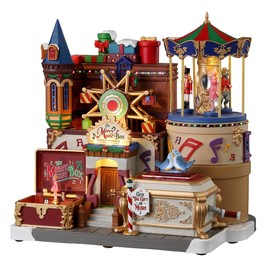 Lemax The Merry Music Box, with 4.5V Adaptor #35021