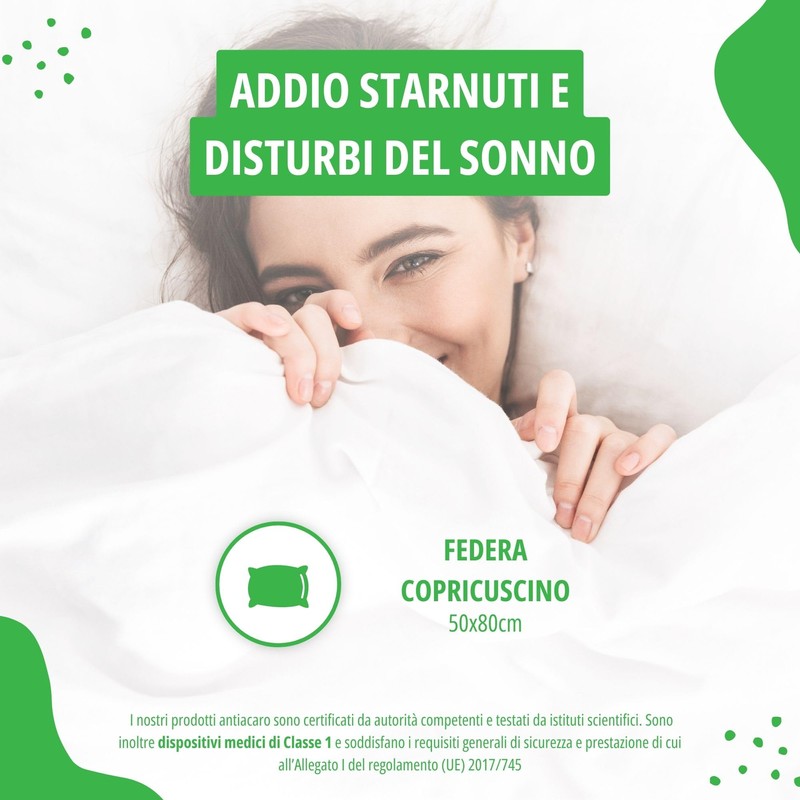 100% Cotton Mite Proof Cushion Cover 50 x 80 cm